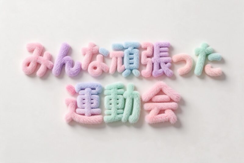 運動会🏅